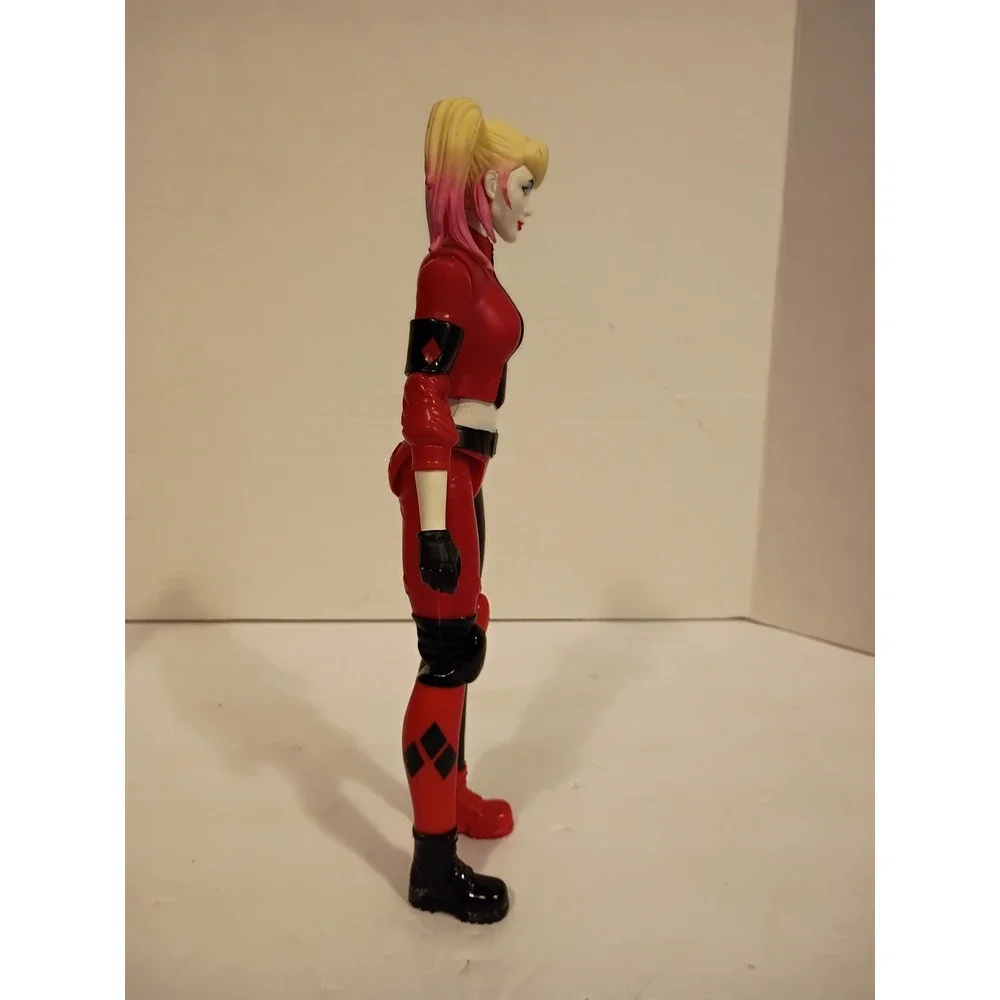 Mattel DC Comics Harley Quinn 12Inch Action Figure Red Black Suicide Squad Style